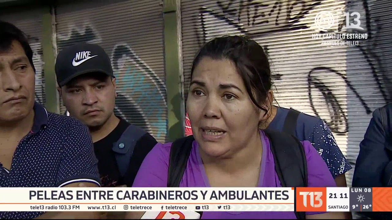 Los problemas que viven los comerciantes ambulantes a diario