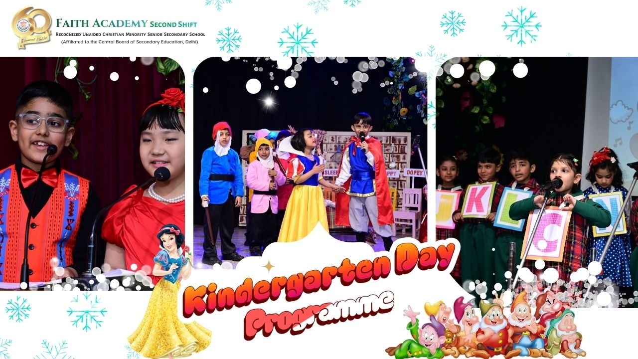 🌟 Kindergarten Day Celebration | Snow White & the Seven Dwarfs Play | Faith Academy Second Shift