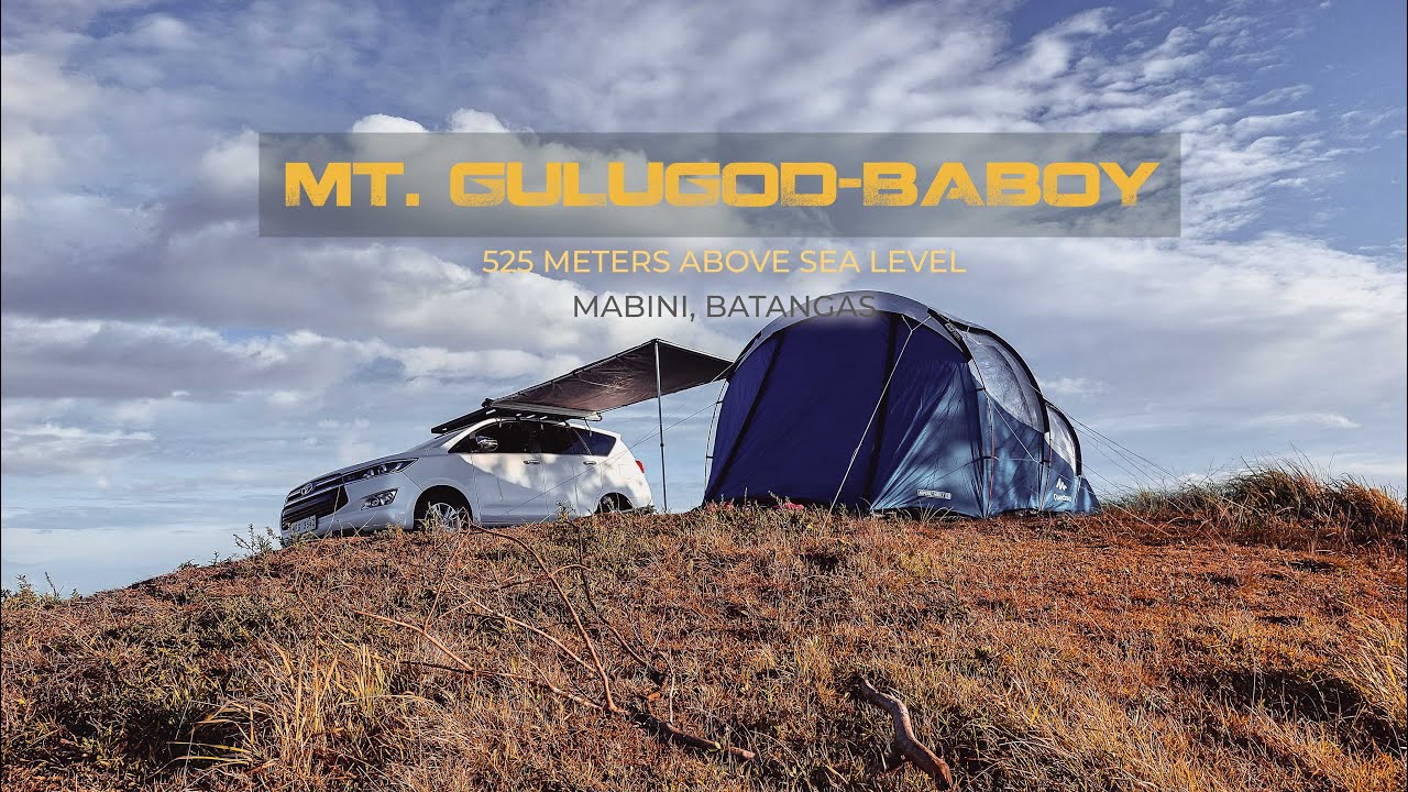 Innova Camper Goes to Mt  Gulugod Baboy