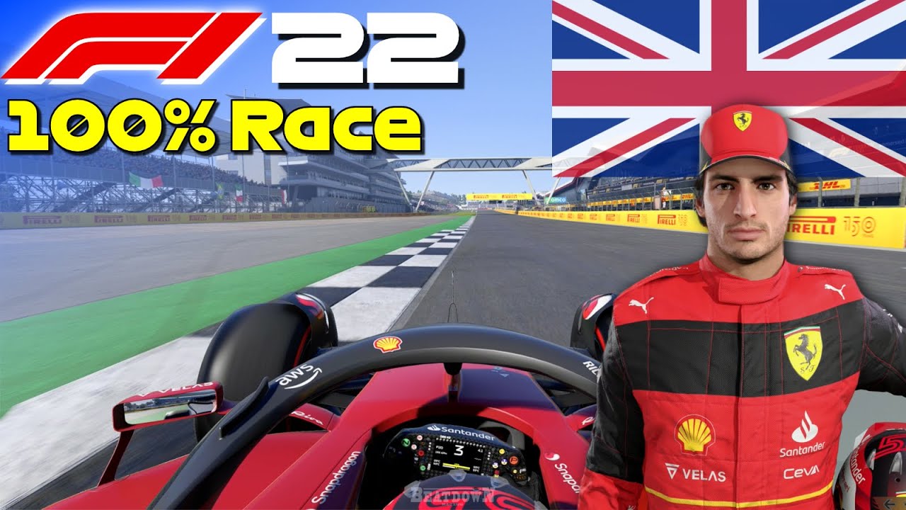 F1 22 - Let's Make Sainz World Champion #10: 100% Race Silverstone