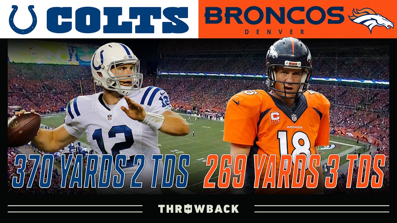 Peyton vs Luck: Part II! (Colts vs. Broncos 2014, Week 1)