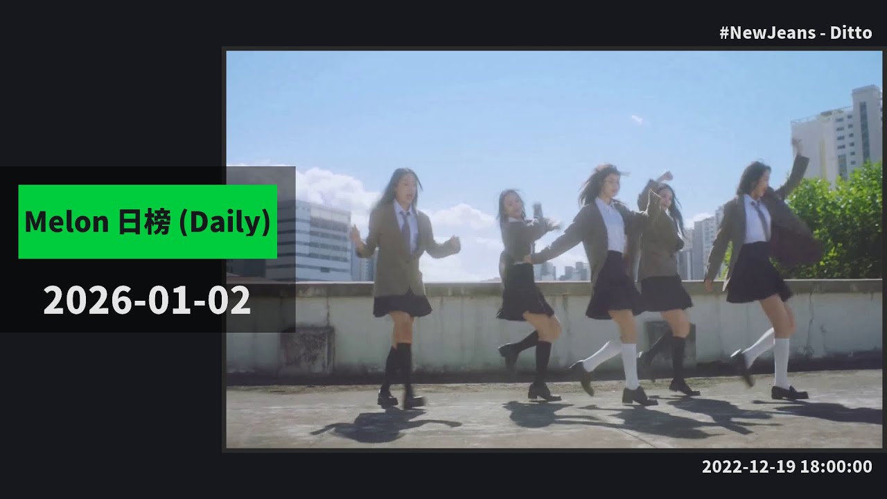 NewJeans《Ditto》在榜1000天達成！JENNIE《Mantra》連漲一個禮拜要進榜了？IVE《I AM》再衝，1000天看來探囊取物！TWS漲勢放緩！[ Melon 日榜 EP314 ]