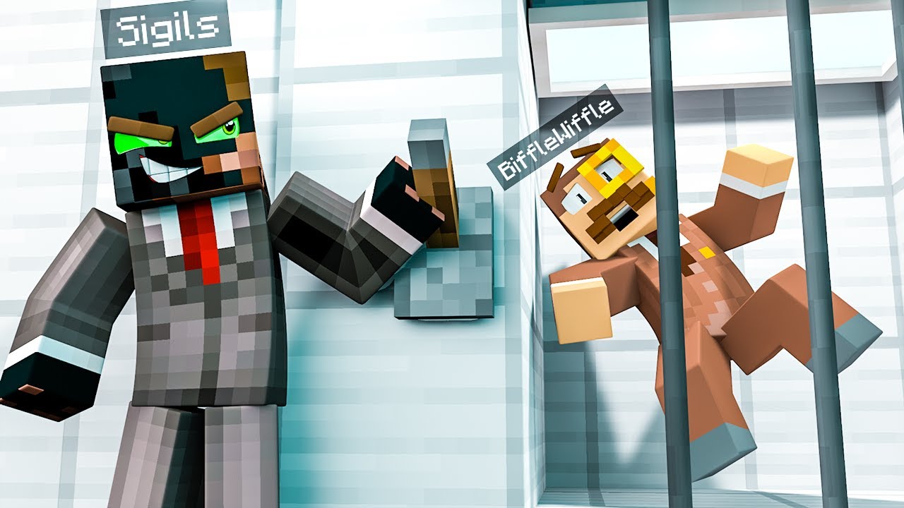 BUILDING the PRISON TRAP on Camp Minecraft