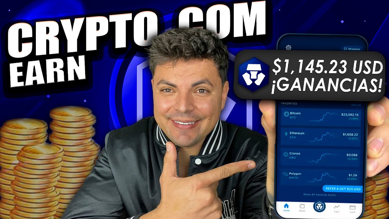 Crypto.com Earn/Staking Tutorial 📲 &iexcl;C&oacute;mo Ganar Criptomonedas F&aacute;cil!