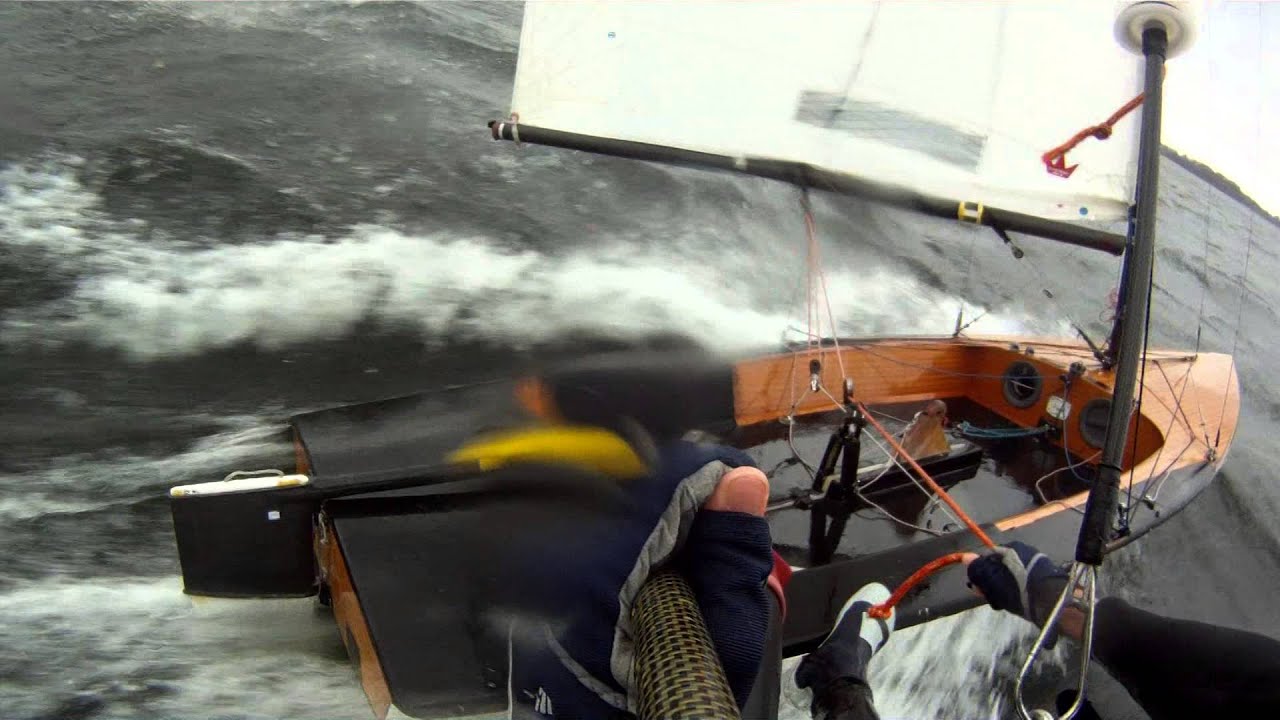 EXTREME SAILING ON CONTENDER SKIFF - Selenter See