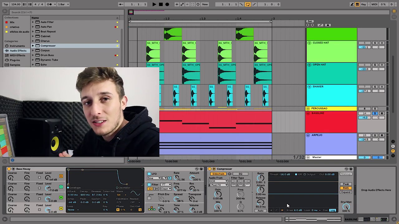 26- Como fazer Sidechain no Ableton Live 10