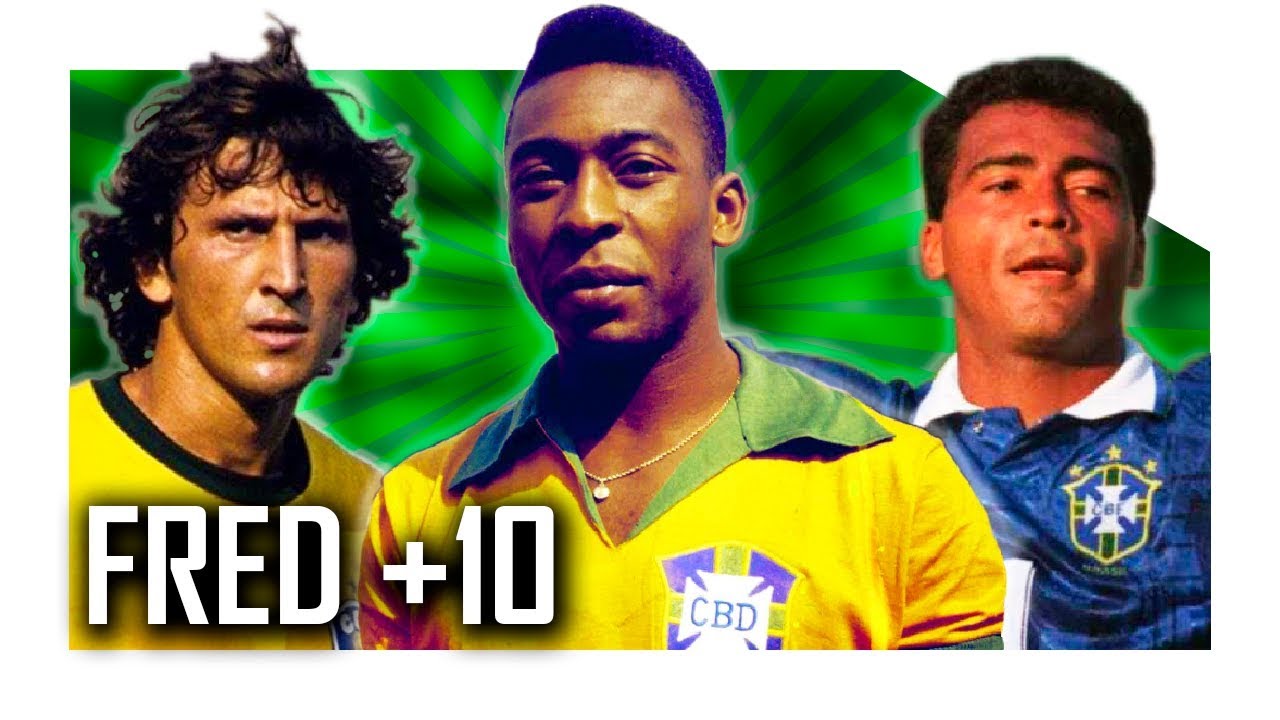 TOP 10 GOLS DO BRASIL NAS COPAS DO MUNDO