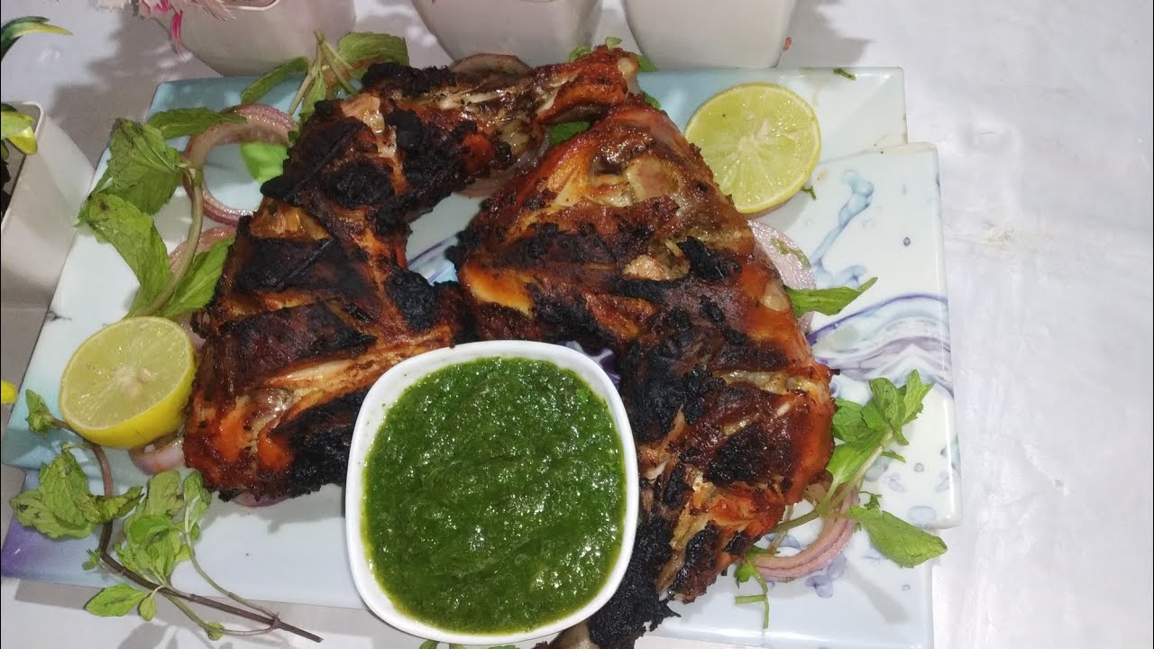No Ovan No Tandoor Tandoori Chicken Recipe|बिना ओवन बिना तंदूर के बनाये तंदूरी चिकन घर पे