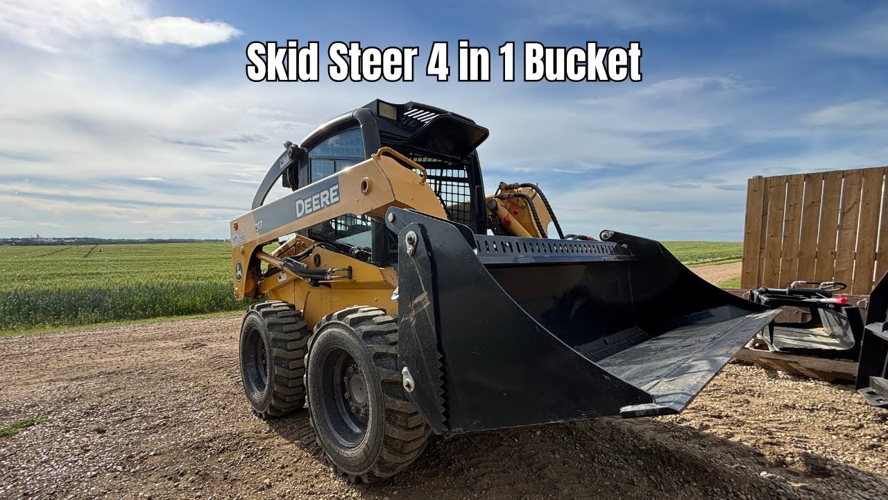 Skid Steer 4 in 1 Bucket