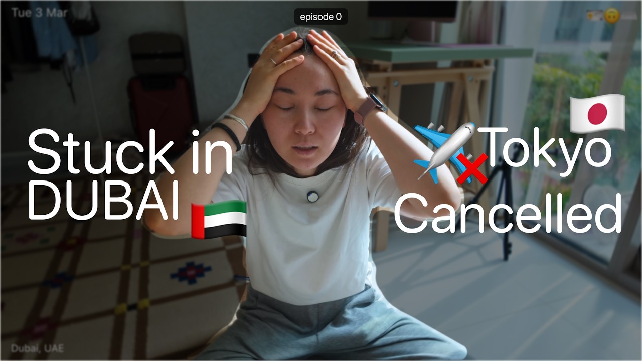 CANCELLED: Dubai to Tokyo Flight – Blame the Middle East Crisis | ep0