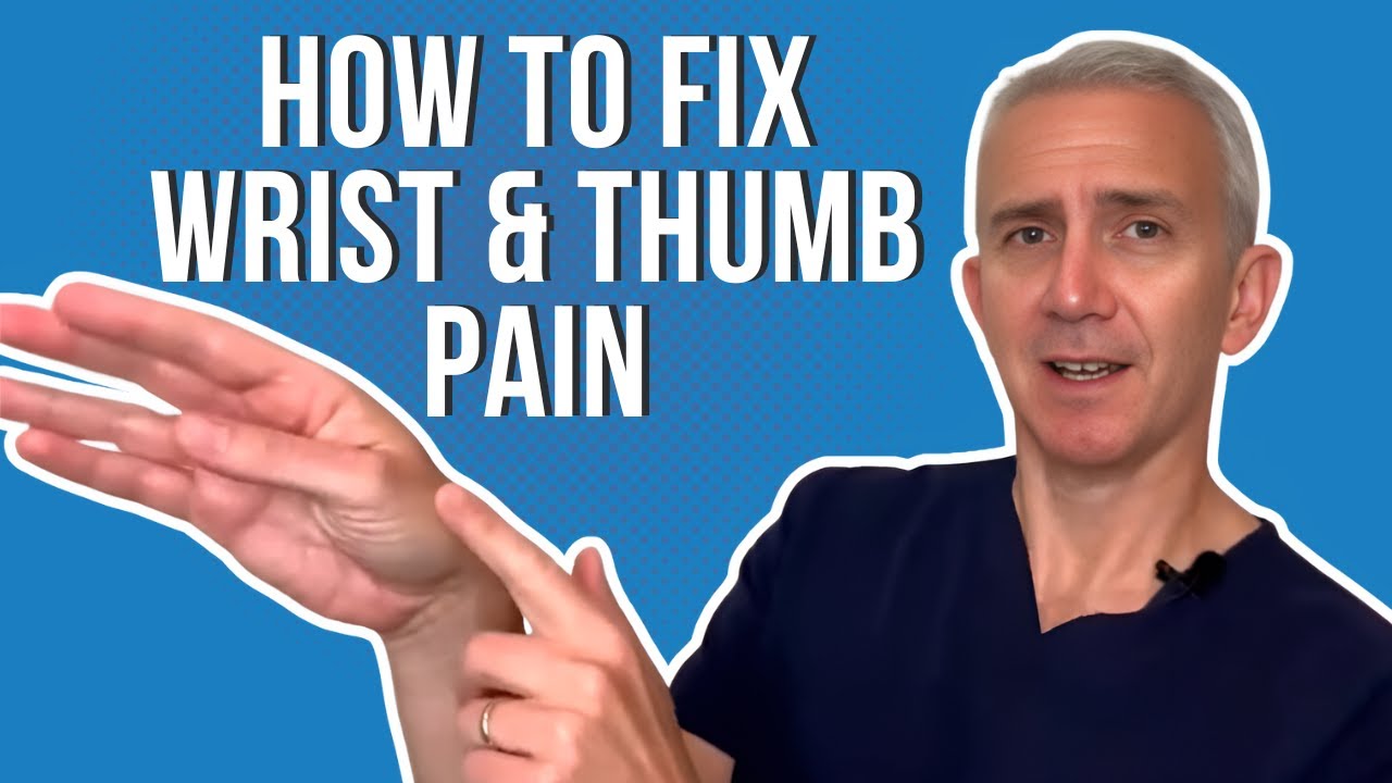 Thumb & Wrist Pain Won't Go Away? Find Relief for De Quervain's