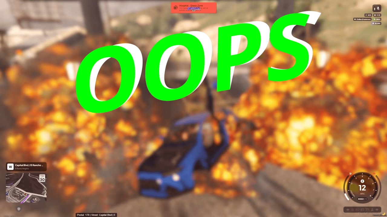 Stealing and TOTAL MELTDOWN - GTA RP