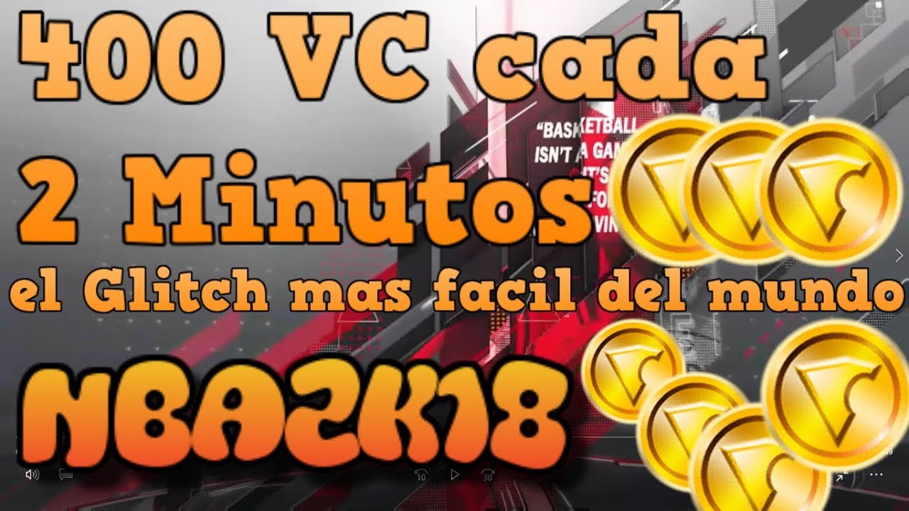 NBA2K18 VC GLITCH EN ESPA&Ntilde;OL 🚨EL TRUCO MAS RAPIDO PARA CONSEGUIR MONEDAS🚨 NBA2K18