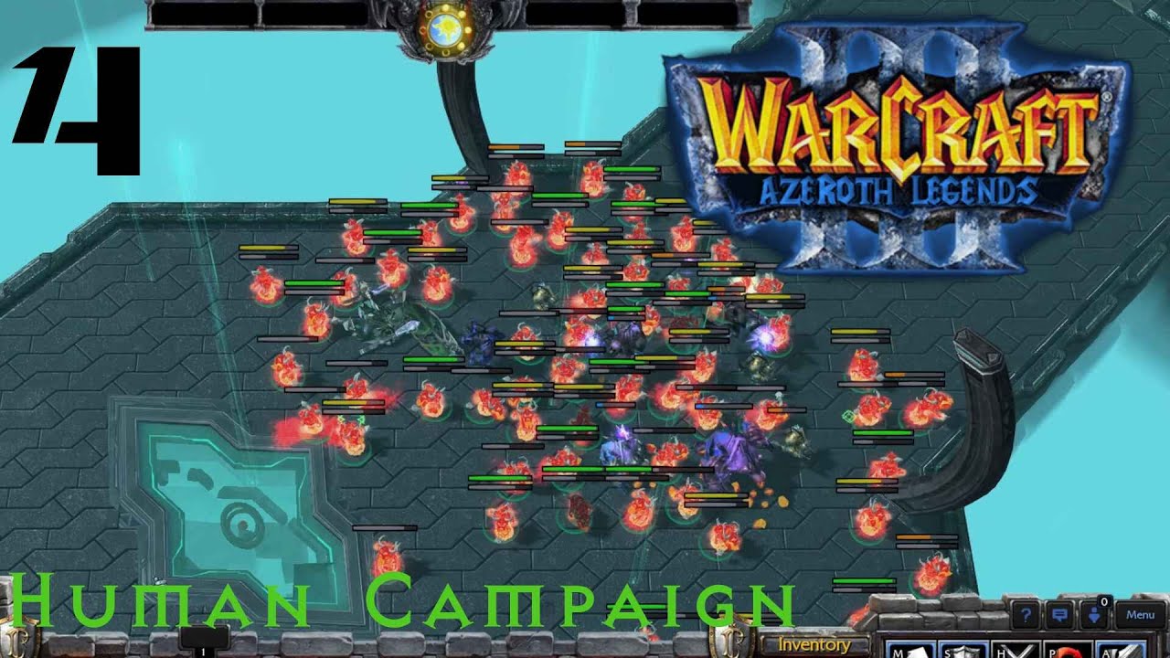 Better than Blizzard's MOBA Mission? - Azeroth Legends: Human Campaign Episode 4