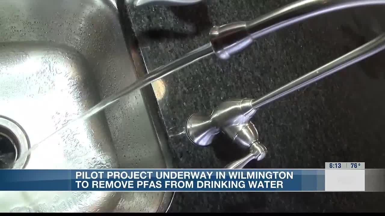 Pilot project underway in Wilmington to remove PFAS from drinking water