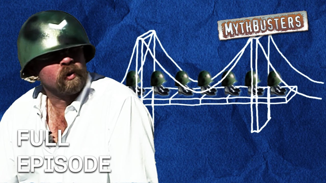 Break-step Bridge! | MythBusters | Season 1 Episode 14 | Full Episode