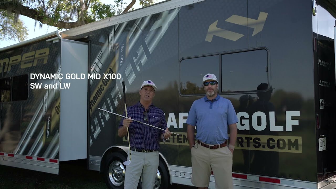 Tour Pro Jim Renner tests out the new Dynamic Gold Mid // True Temper Golf