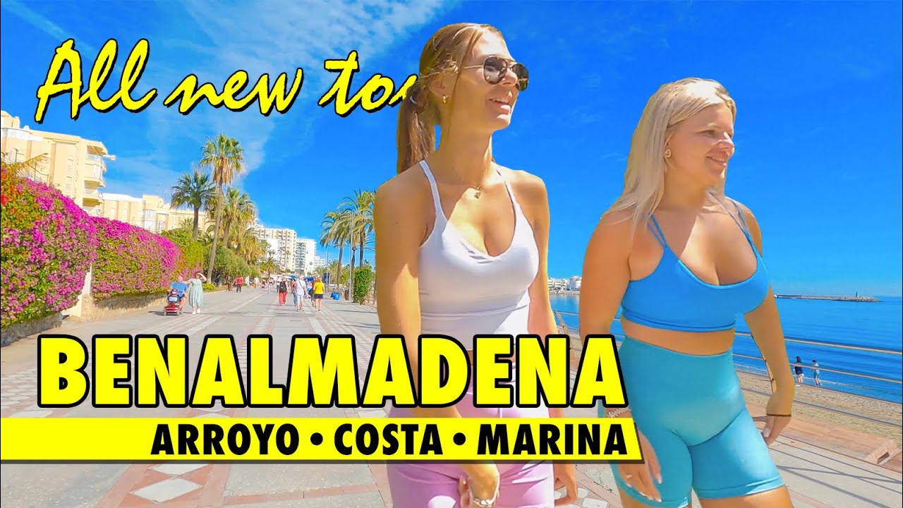 Ultimate Benalmádena walking tour - January 2024 - Arroyo de la Miel, beachfront, Puerto Marina