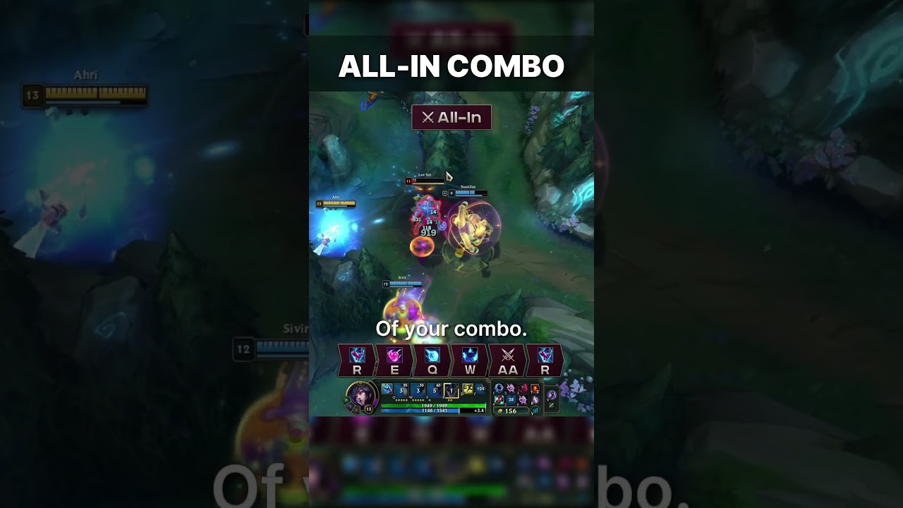 Full All-In Combo (No Risk) - Ahri S16
