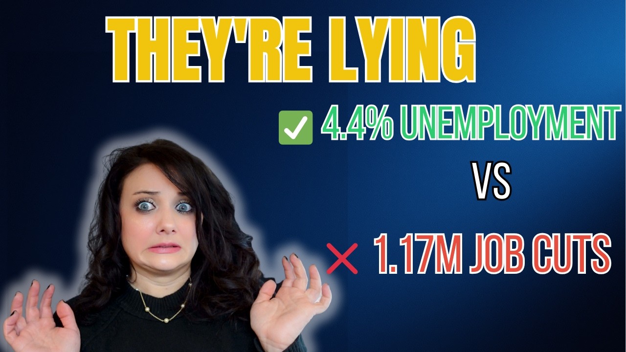 The Job Market Is Lying To You | 1.17M Cuts, 4.4% Unemployment