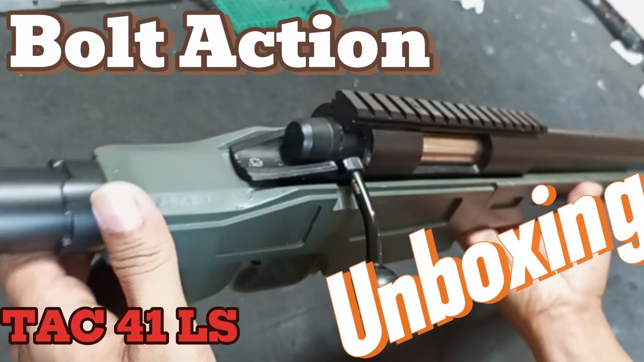 Unboxing Unit Sniper Bolt Action Homemade | Airsoft Spring