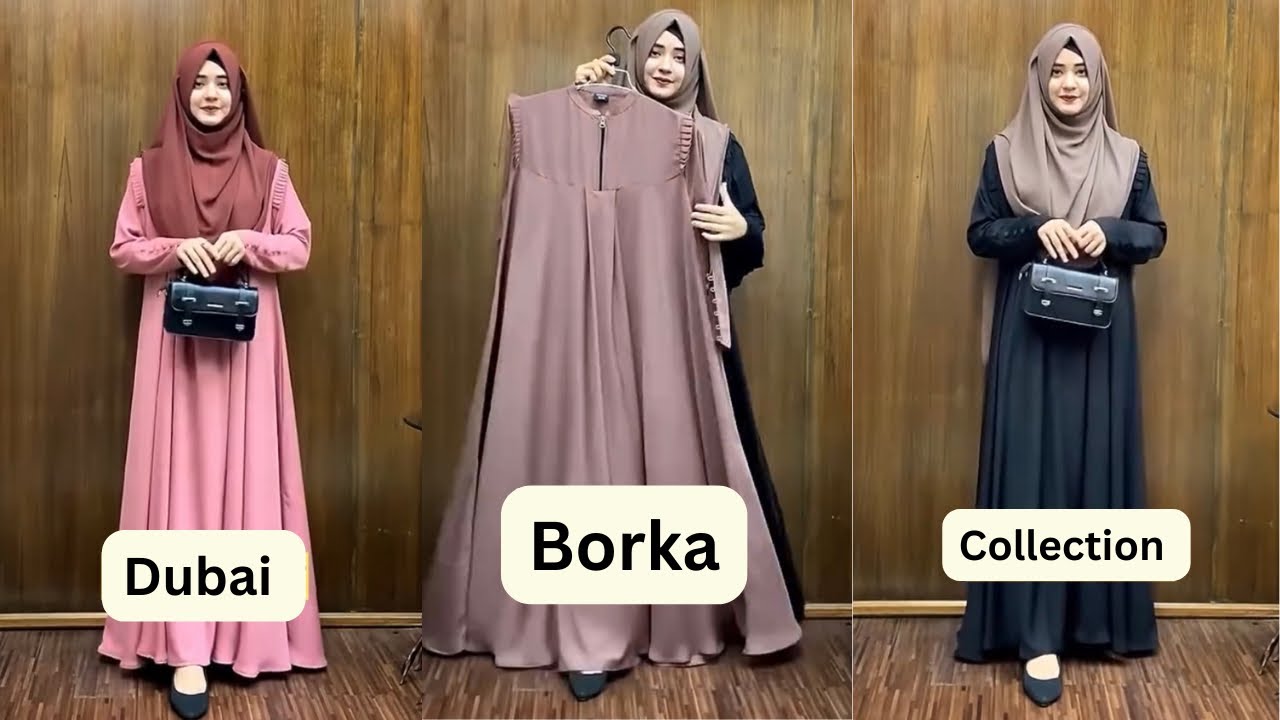 Most❤️‍🔥 demanding eid Collection 💥2024 | অরিজিনাল দুবাই চেরি কাপড় দিয়ে তৈরি করা | Borka Tutorial