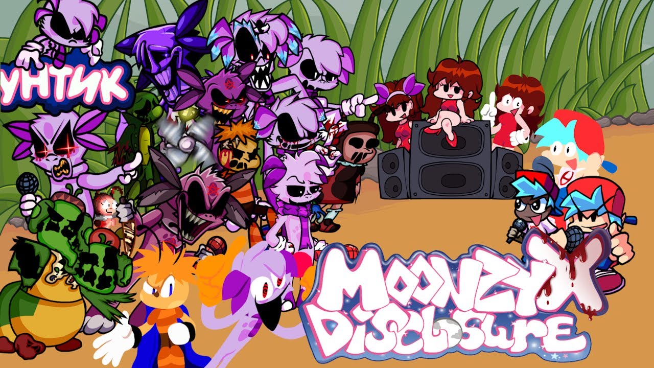 Friday Night Funkin` Moonzy X Disclosure DEMO - Full Walkthrough
