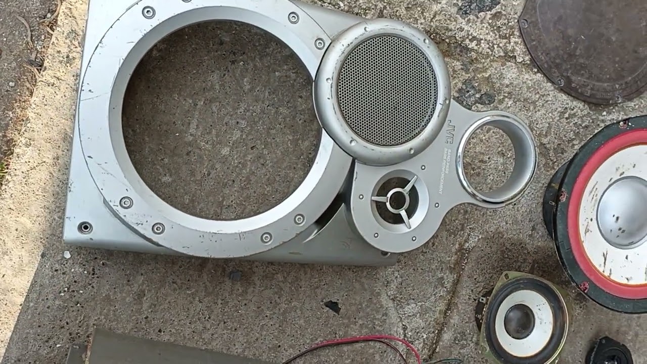 Reconstruccion Bocinas JVC Gt90 Parte 5Ta