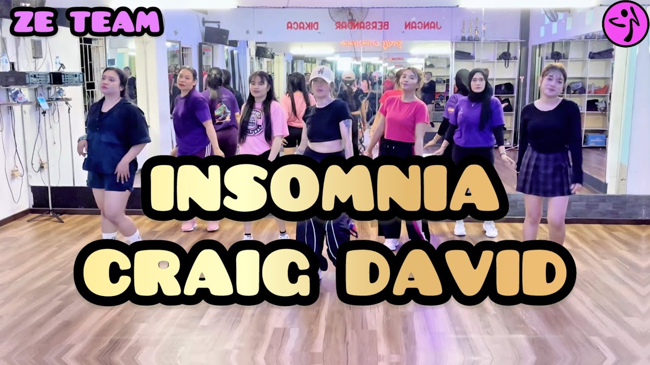 INSOMNIA ➖ CRAIG DAVID / ZUMBA / DANCE WORKOUT / VIRAL TIKTOK / CHOREO BY RACHEL PAN & TRING MIN 🖤