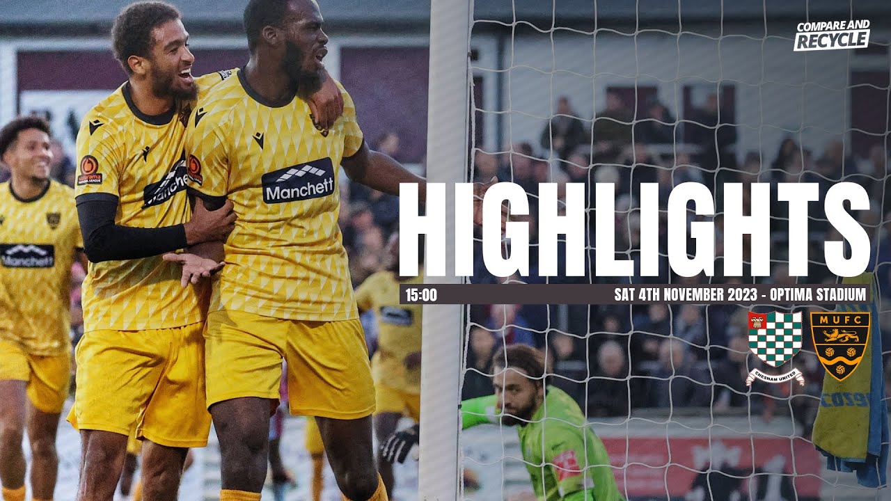 Chesham United Vs Maidstone United (04/11/23)