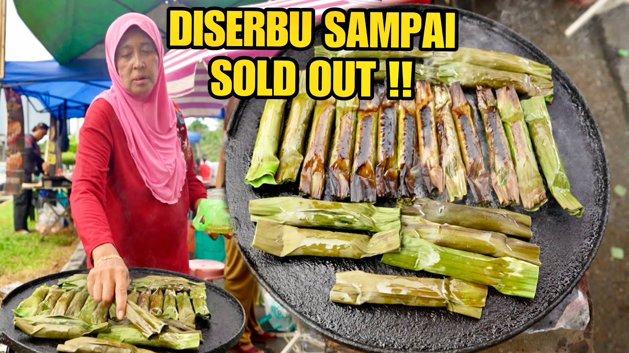 2 jam 300 ketul SOLD OUT, Makcik ini hanya jual SEMINGGU SEKALI buat kan ramai yang ketagih !!