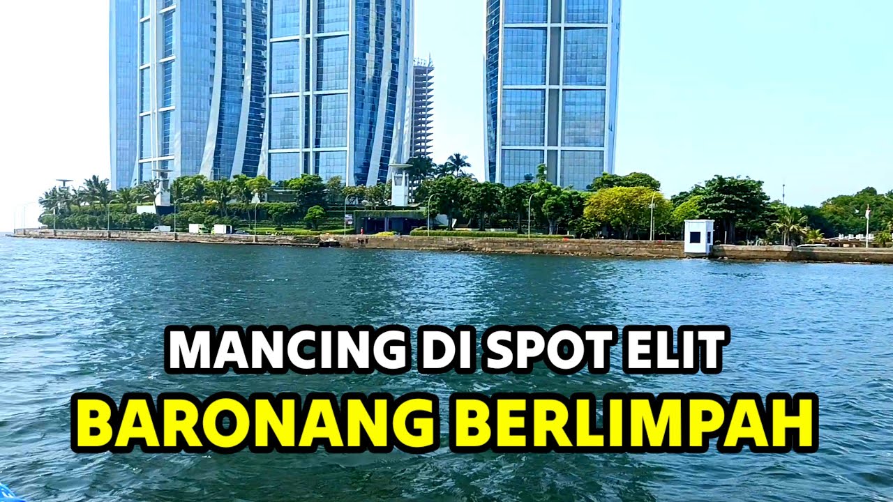 BARONANG BANYAK DISINI‼️Mancing Baronang di Pantai REGATA berangkat dari Dam Hijau Muara Baru