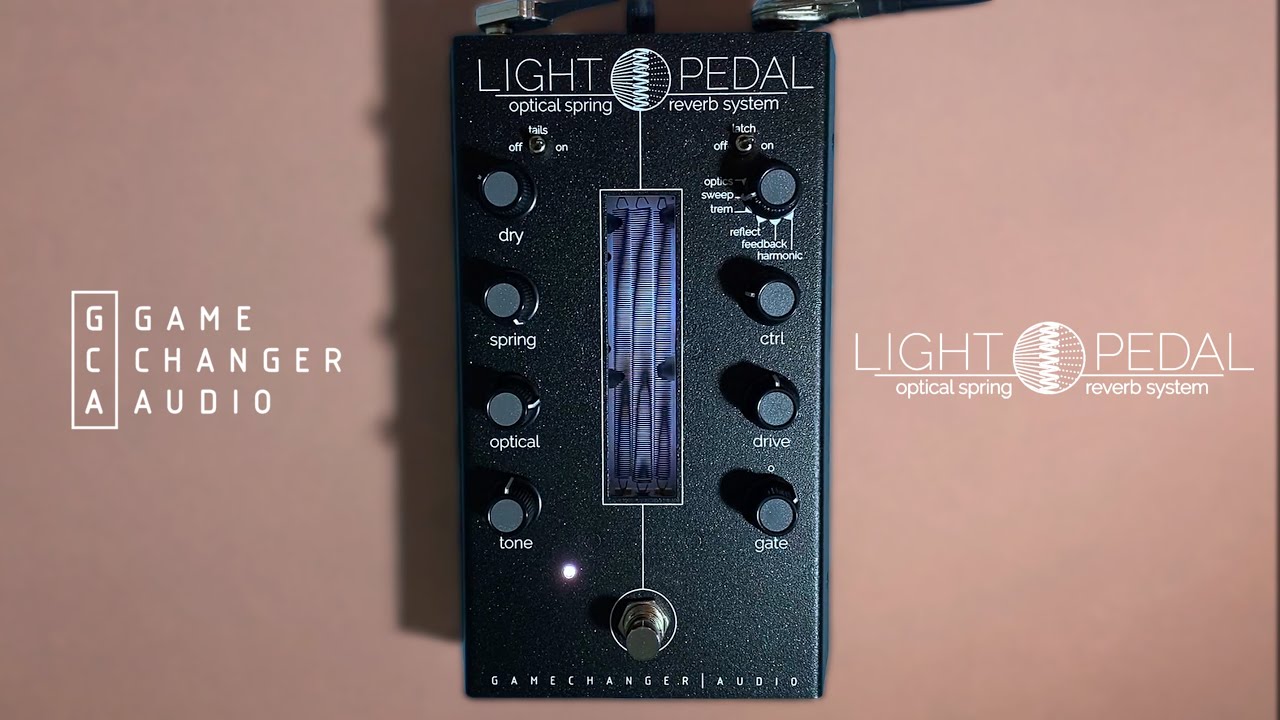 Gamechanger Audio LIGHT Pedal - Optical Spring Reverb