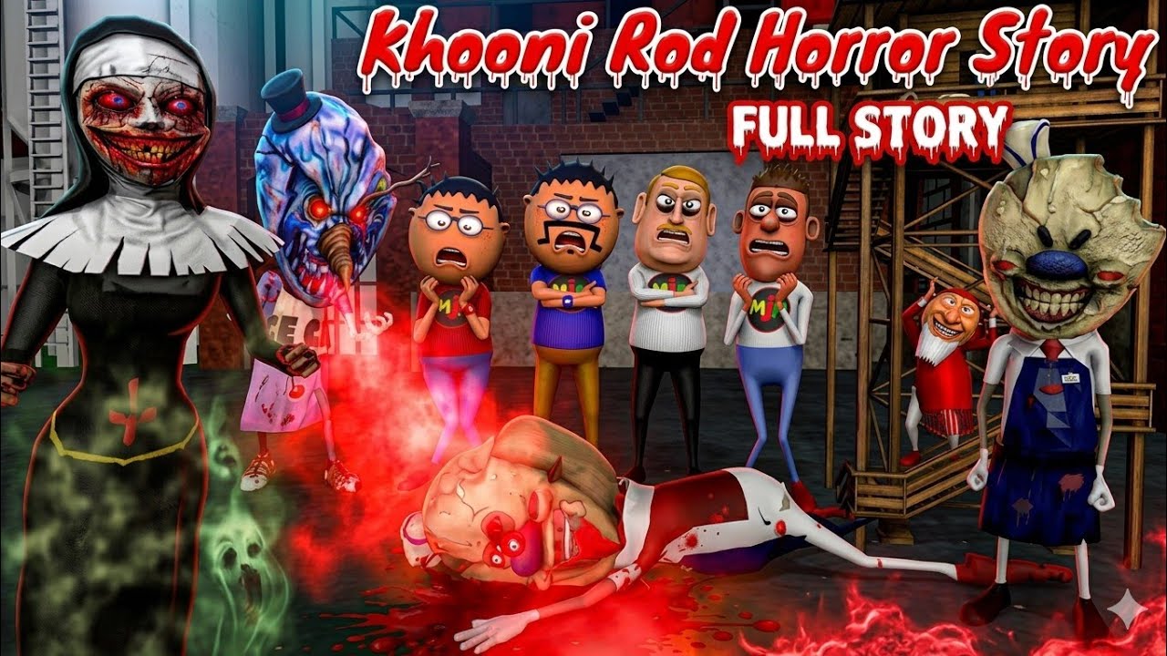 Khooni Rod Full Horror Story | Guptaji Mishraji | Gulli Bulli | Evil Nun Horror Story | Horror Story