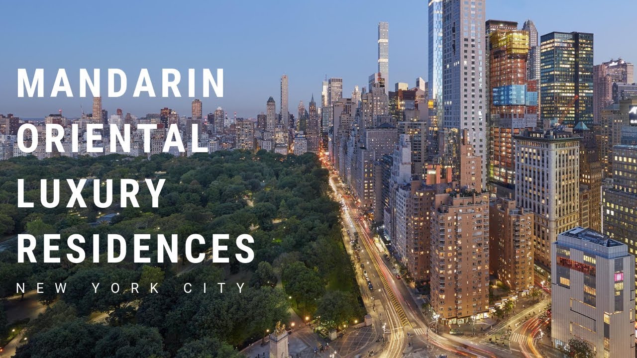 The Residences at the Mandarin Oriental New York City - Step Inside!!