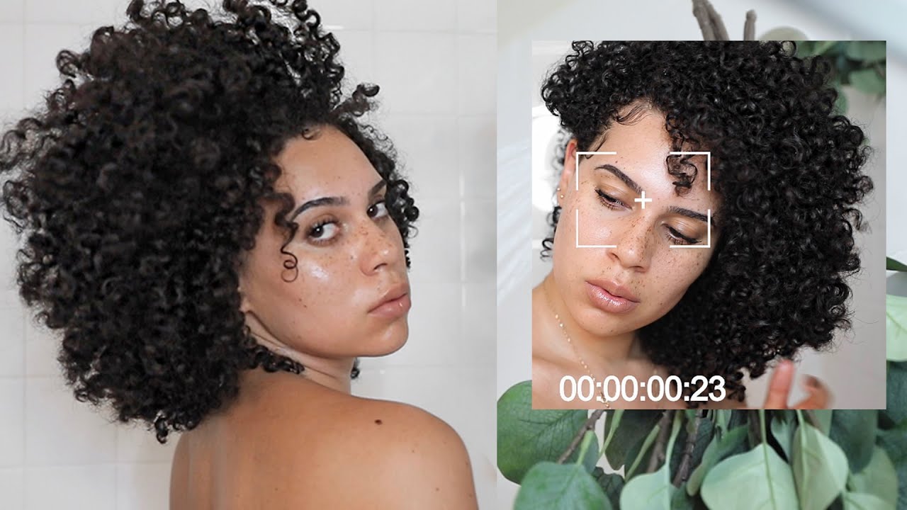 Curly Hair Routine