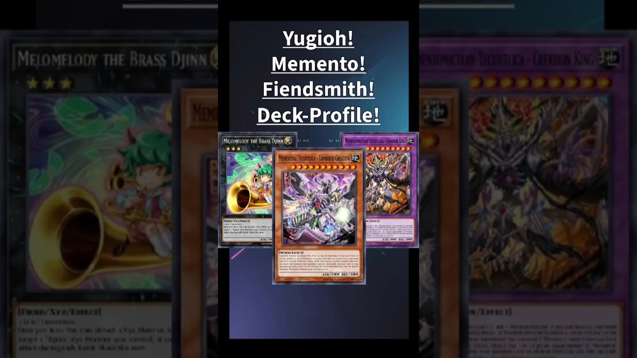 Yugioh! 1st! Place! BUDGET! Memento/Fiendsmith! Deck-Profile! #memento #fiendsmith #doomofdimension