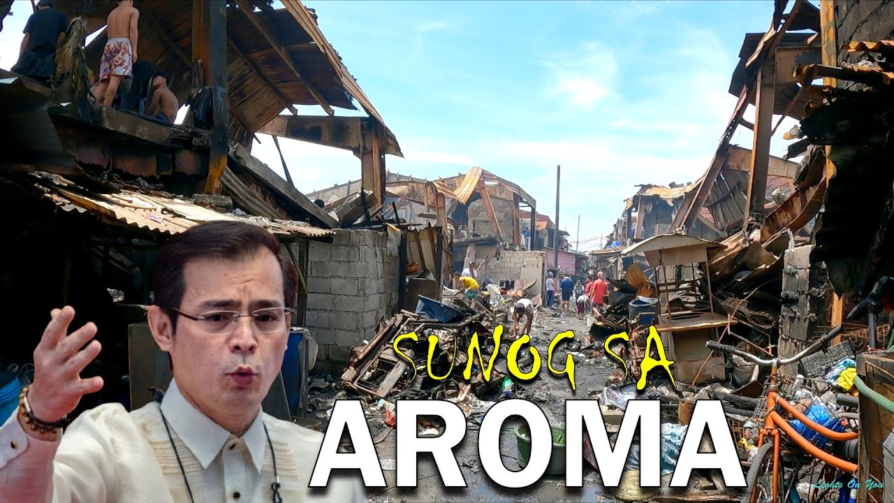 SITWASYON SA AROMA TONDO MANILA PAGKATAPOS NG SUNOG
