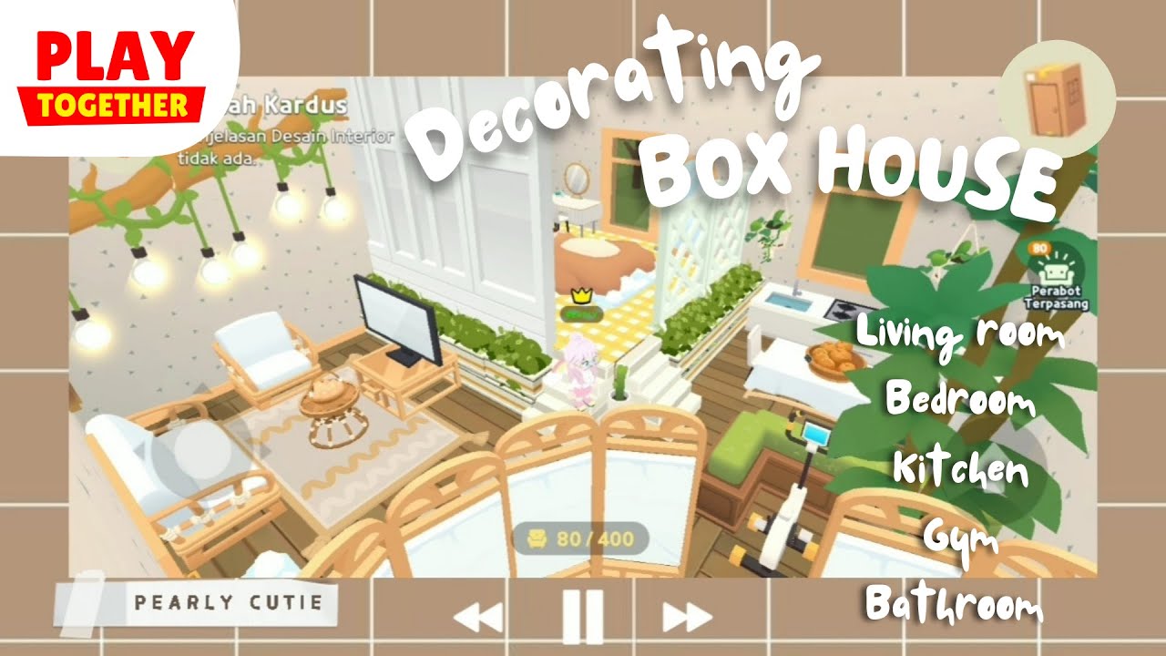 Play Together - Decorating Box House | Dekor Rumah Kardus (include total cost)