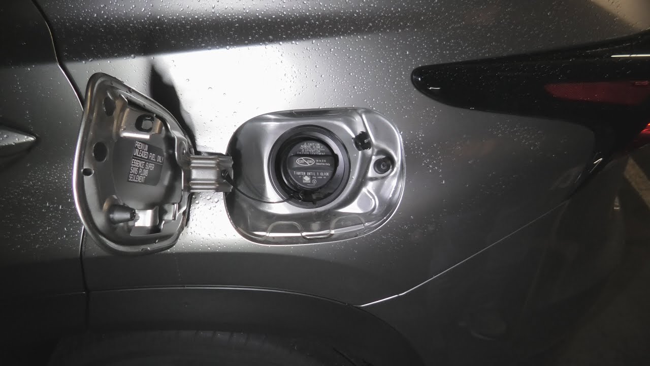 Lexus NX 300 (2014-2021): How To Unlock Stuck Gas Tank Door?
