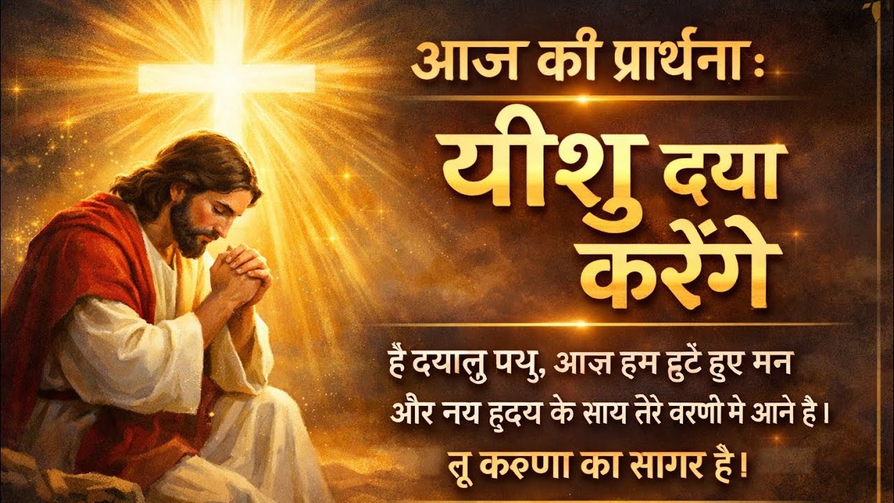 मंगलवार की शक्तिशाली प्रार्थना | यीशु मसीह हर दुख दूर करेंगे | जरूर सुनें