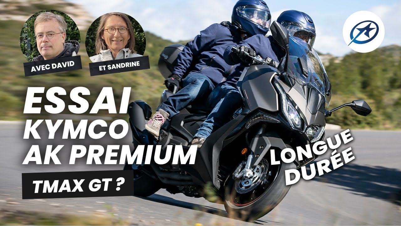Kymco AK Premium - Essai longue distance (2023)