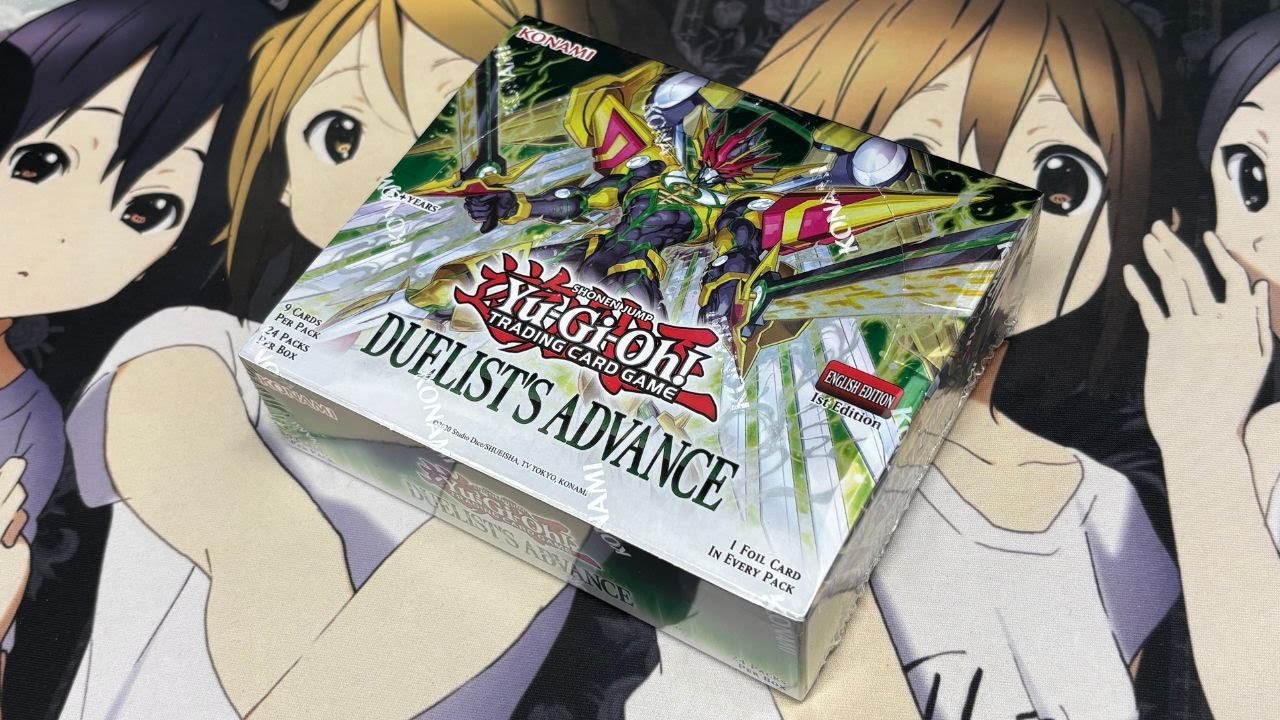 Opening Another Duelist Advance Yugioh Booster Box TCG