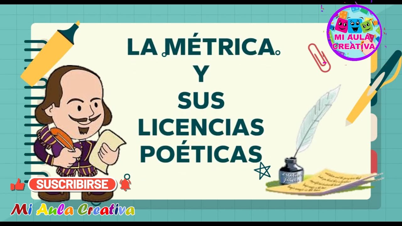 LA METRICA Y SUS LICENCIAS POETICAS #MiAulaCreativa