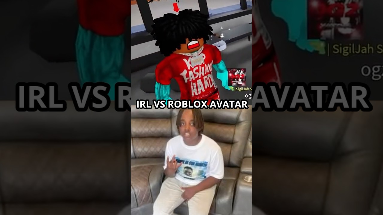 Real Life Vs Roblox Avatar 