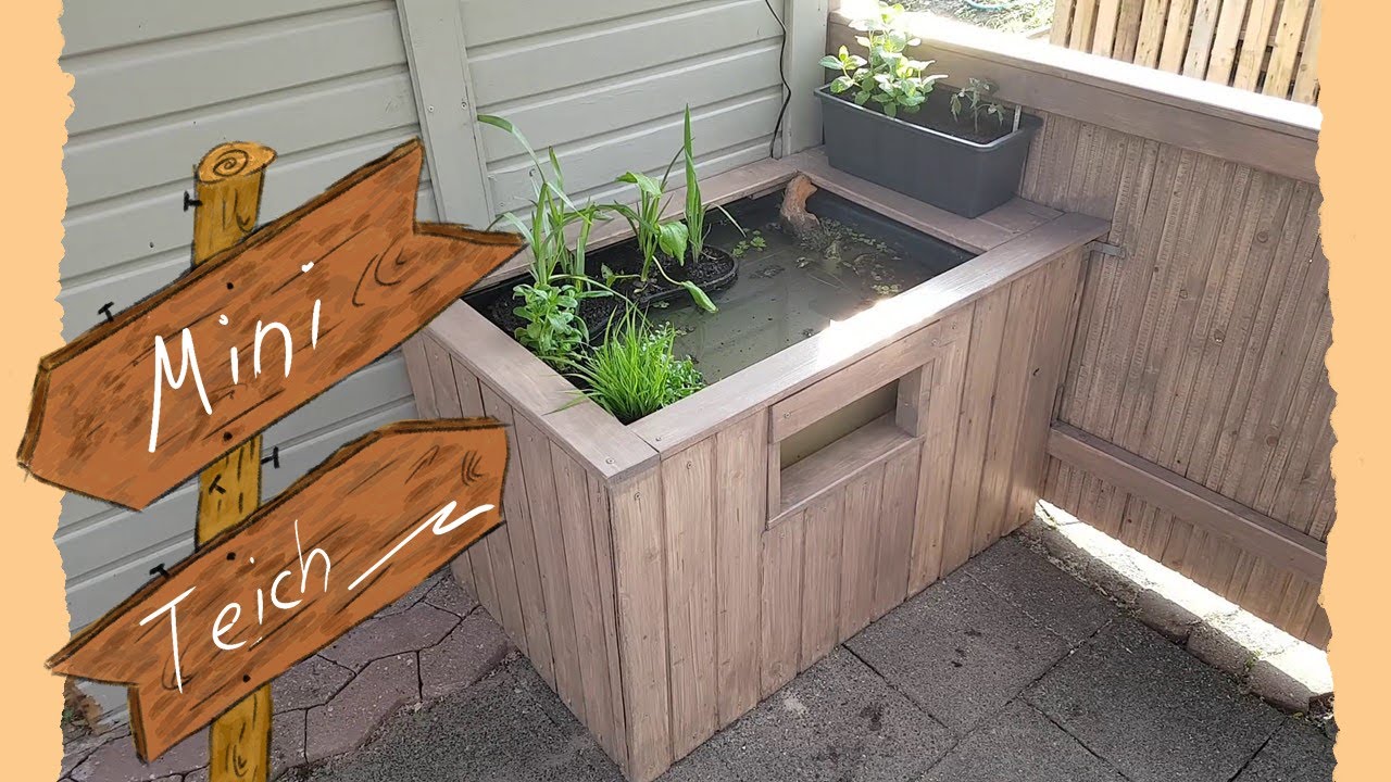 Mini Teich - do it yourself