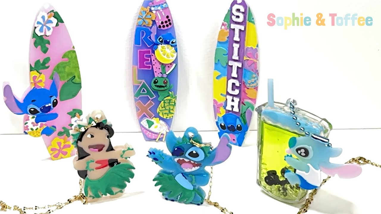 RESIN CRAFTS- Lilo & Stitch- Sophie and Toffee - Disney Box