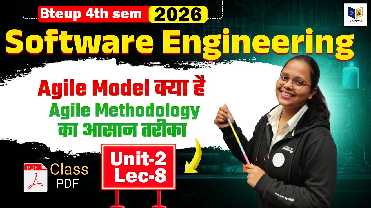 📘Software Engineering | Unit-2 | Spiral model क्या है | Lec-8 | BTEUP 4th Semester