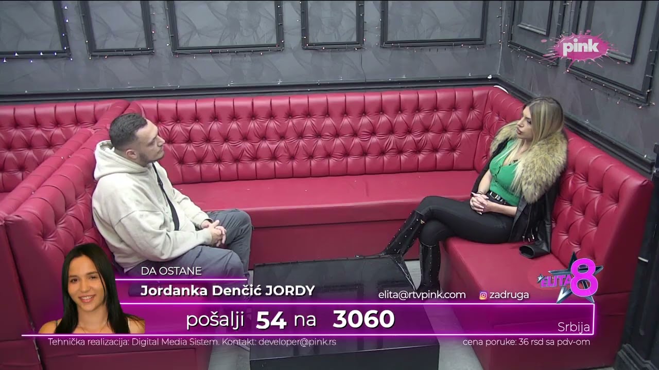 Elita 8: Gastoz progovorio o odnosu sa Anđelom, tvrdi da mu je ona najbitnija - 17.02.2025.