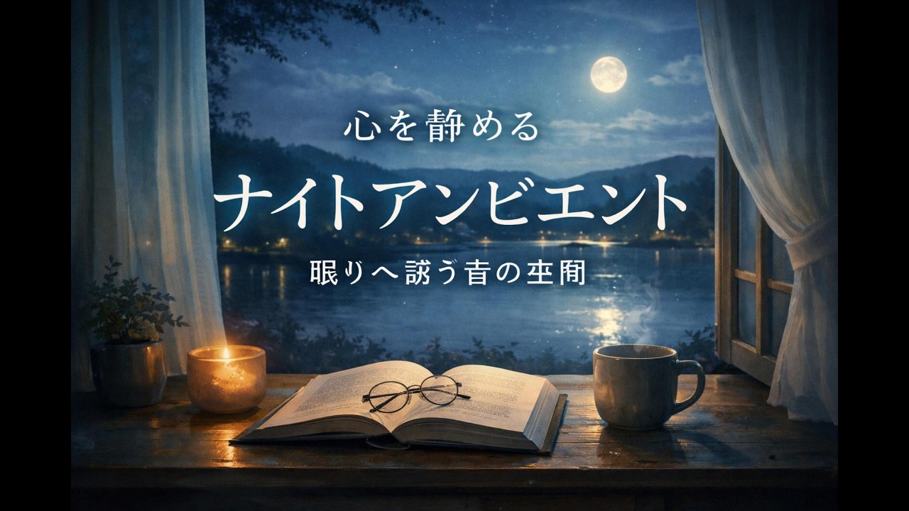 眠りへ誘う音の空間 / 睡眠用BGM / Stillform – Quiet Ambient for Sleep